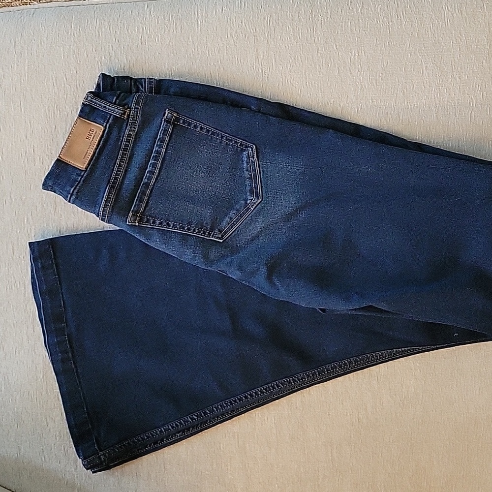 BKE Women’s High Rise Jeans - Dark Blue